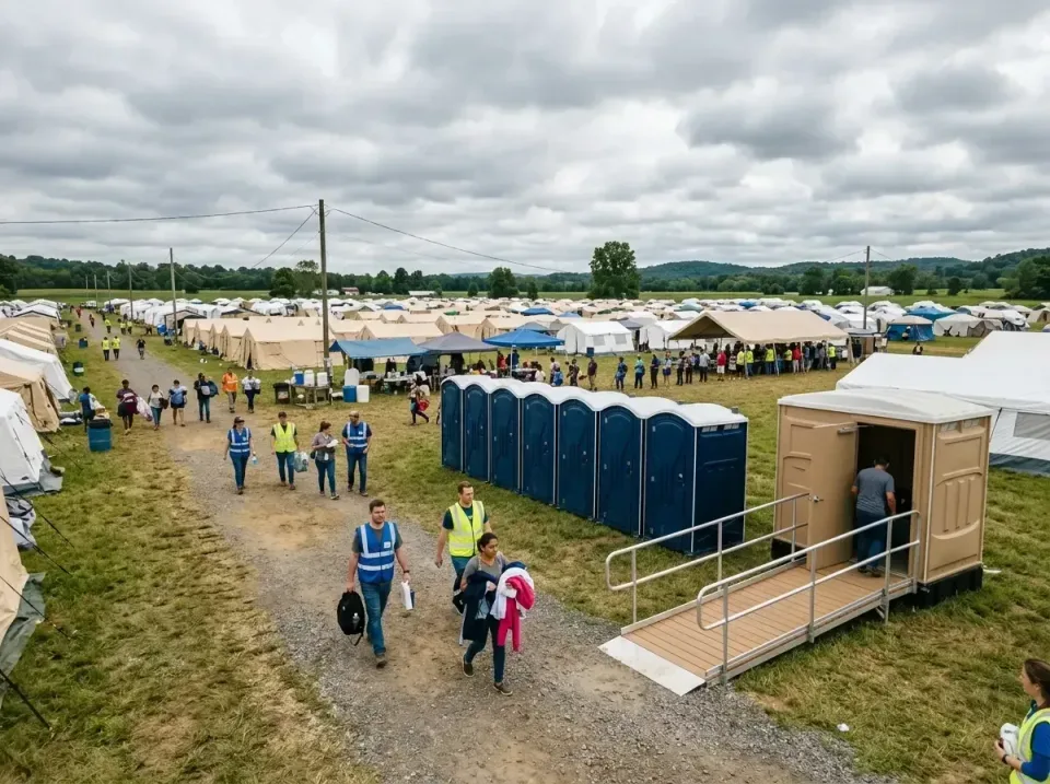 disaster-relief-camp-restrooms-010 — frequently asked questions, Dumpster & Portable Bathrooms Rental in Bloomingdale, IL